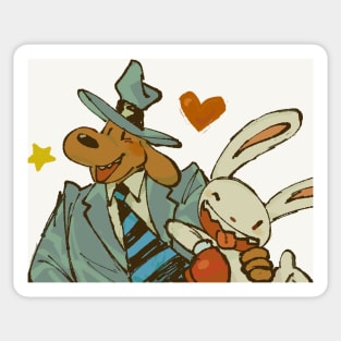 sam and max Sticker